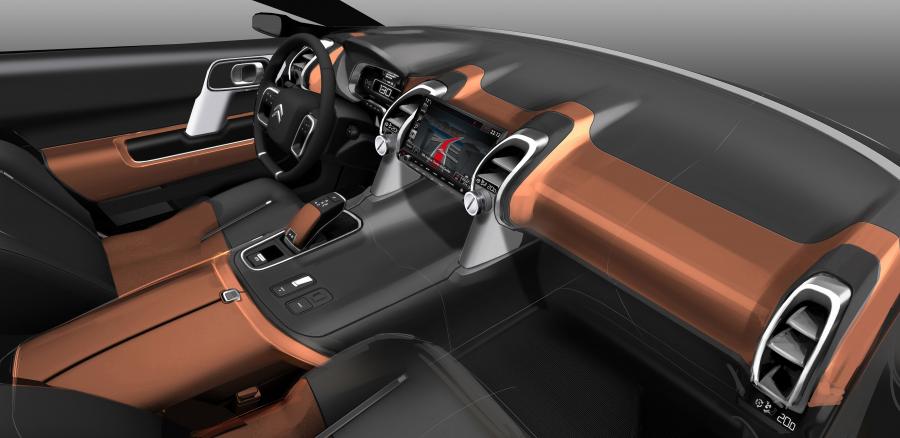 Интерьер Citroen C5 Aircross 2017 года  (CN) (фото 43 из 46)